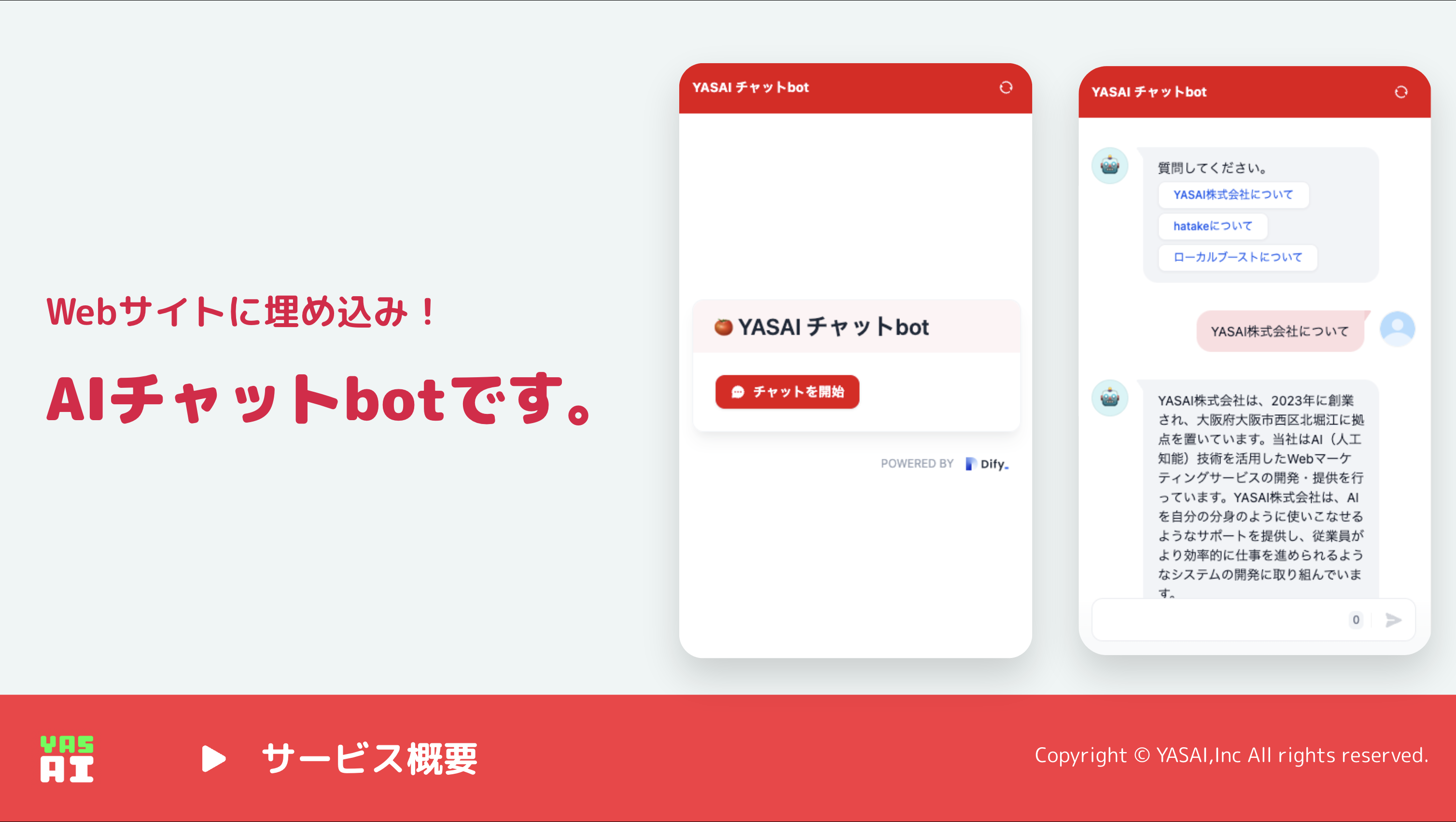 AIチャットボット